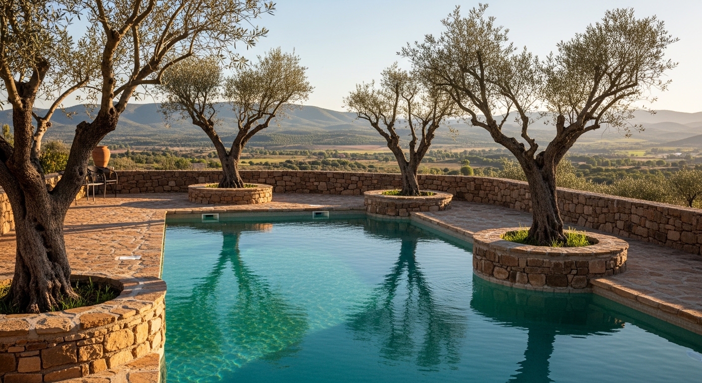 Piscina privada climatizada en finca rural cerca de Madrid - heart & ponie, Chinchón
