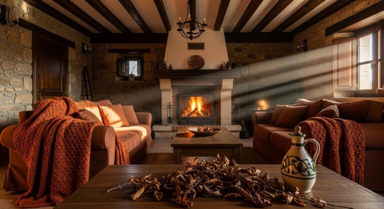 Casa rural con chimenea cerca de Madrid: el calor que buscas en Chinchón