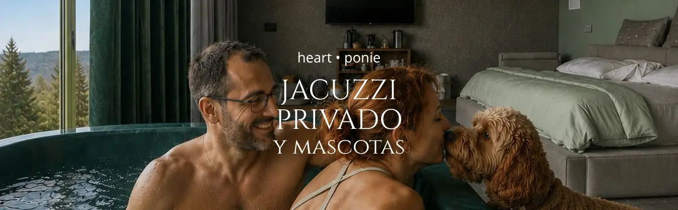 Anexos con jacuzzi privado y mascotas: una escapada en pareja sin dejar a su perro en casa